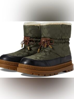 Coach Size 10 Women’s Coach Kailee Nylon Boots